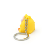 Chick with a bow keychain