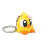 Chick with a bow keychain