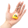 Chick with shell keychain