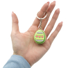 Green Easter Egg - Clicker Keychain - 3D Easter Keychain - Fidget Clickers