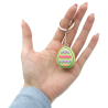 Zielona pisanka jajko - Brelok klikacz - breloczek 3D Wielkanocny - Fidget Clickers