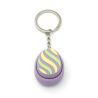 Lavender Easter Egg - Clicker Keychain - 3D Easter Keychain - Fidget Clickers