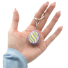 Lavender Easter Egg - Clicker Keychain - 3D Easter Keychain - Fidget Clickers
