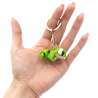 Frog flexi with shell keychain