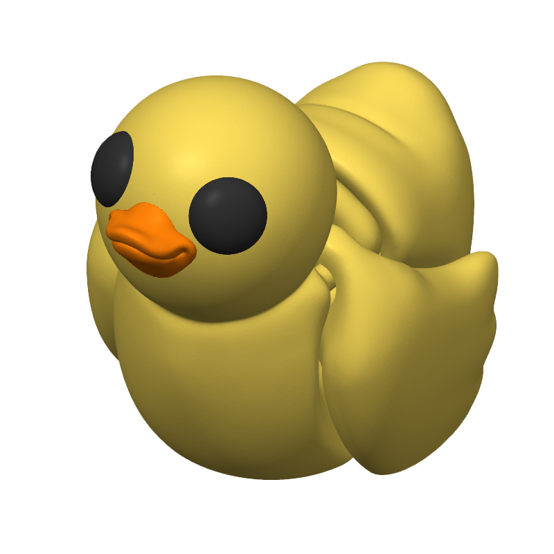 Kaczka ruchoma figurka minimals