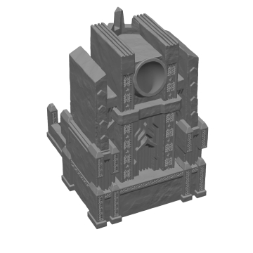 Square Dwarven Stronghold Dice Tower