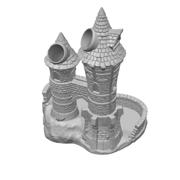 Bliźniacze wieże - wieża do kości - Twinspire Dice Tower