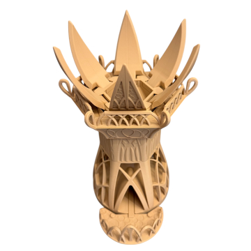 Wieża wielkiego lasu - ruchoma wieża do kości - Artificer's Dice Tower