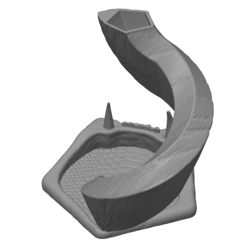 Róg Chimery - wieża do kości - Artificer's Dice Tower