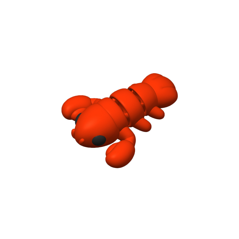 Homar ruchoma figurka minimals