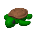 Turtle movable figure minimals