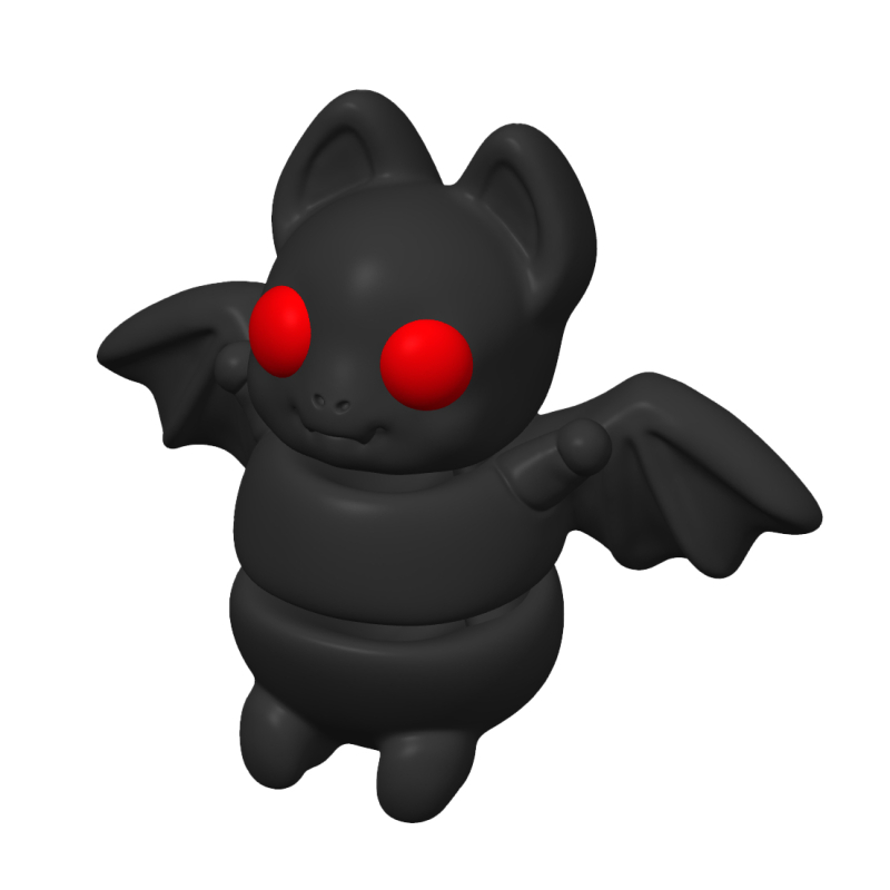 Nietoperz ruchoma figurka minimals