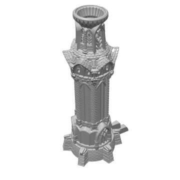 Ogień w Nocy - wieża do kości - Dice Tower
