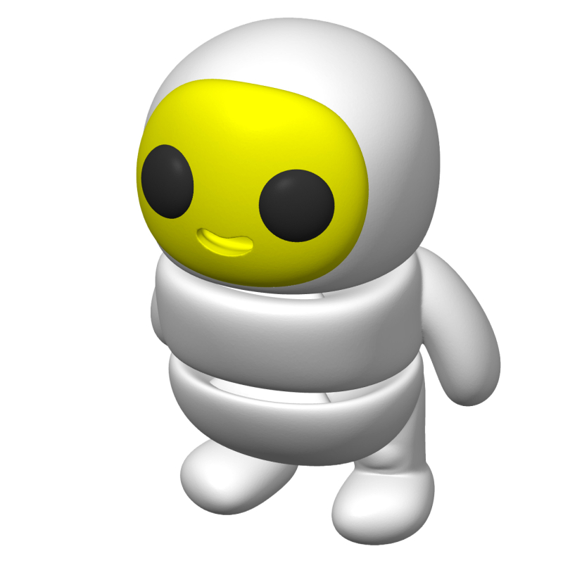 Egg movable figure minimals