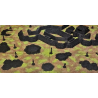 Strefa wojny okopowej - teren do gier bitewnych i wojennych 28 mm - Trench Warfare Zone
