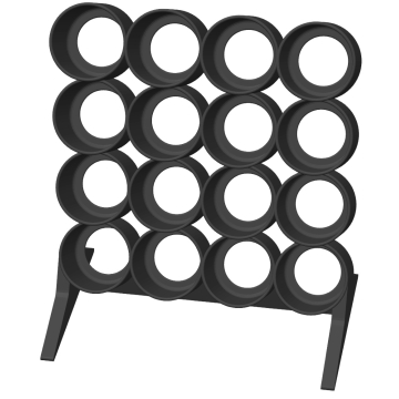 Stojak na farbki VALLEJO oraz Army Painter 4x4 - organizer na 16 farbek