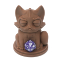 Cat D20 Dice Gurardian Holder
