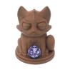 Cat D20 Dice Gurardian Holder