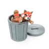Red Panda with Trash Can - Fidget Toy