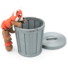 Red Panda with Trash Can - Fidget Toy