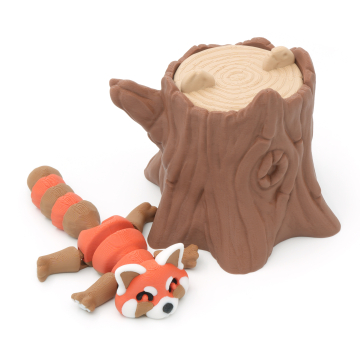 Red Panda with Tree branch - Fidget Toy