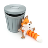 Fox with Trash Can - Fidget Toy