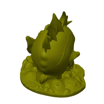 Ork bagienny wieża do kości - Swamp Orc Dice Tower