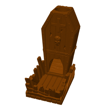 Restless Coffin Dice Tower