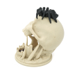 Czaszka pocałunek pustyni z czarnym pająkiem PREMIUM - wieża do kości - Desert's Kiss Skull Dice Tower