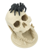 Czaszka pocałunek pustyni z czarnym pająkiem PREMIUM - wieża do kości - Desert's Kiss Skull Dice Tower