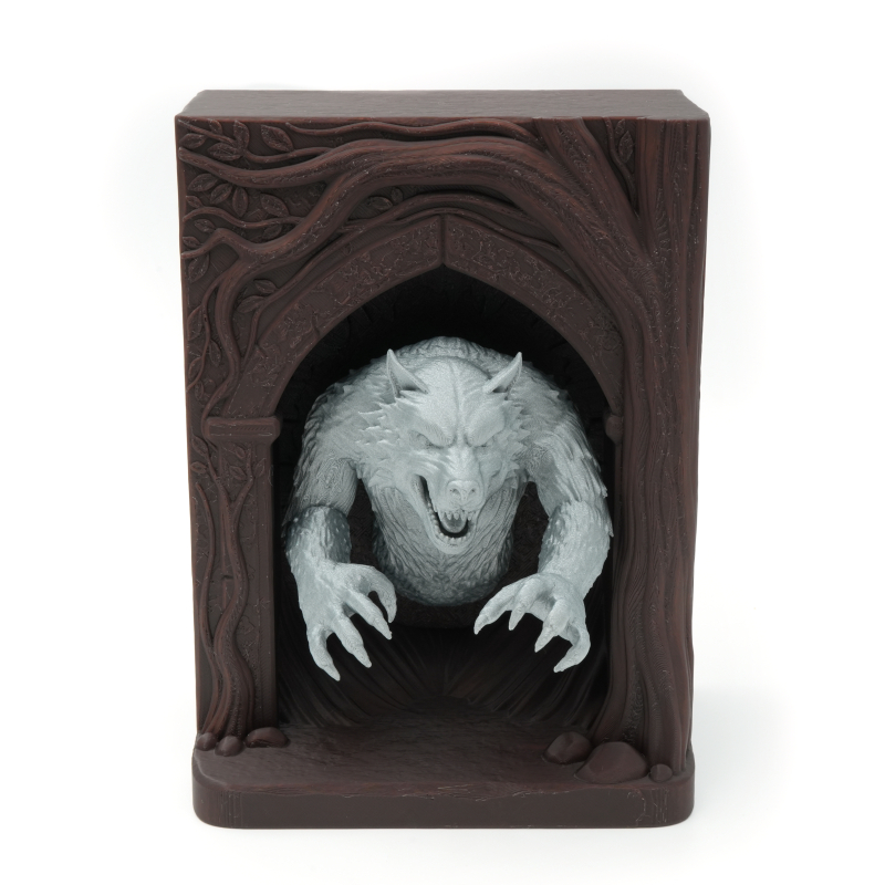 Werewolf Book Nook- Professor Lupin Inspired - HP - BookNook