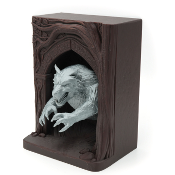 Werewolf Book Nook- Professor Lupin Inspired - HP - BookNook