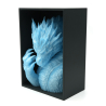 Frost Dragon Book Nook with Wings
