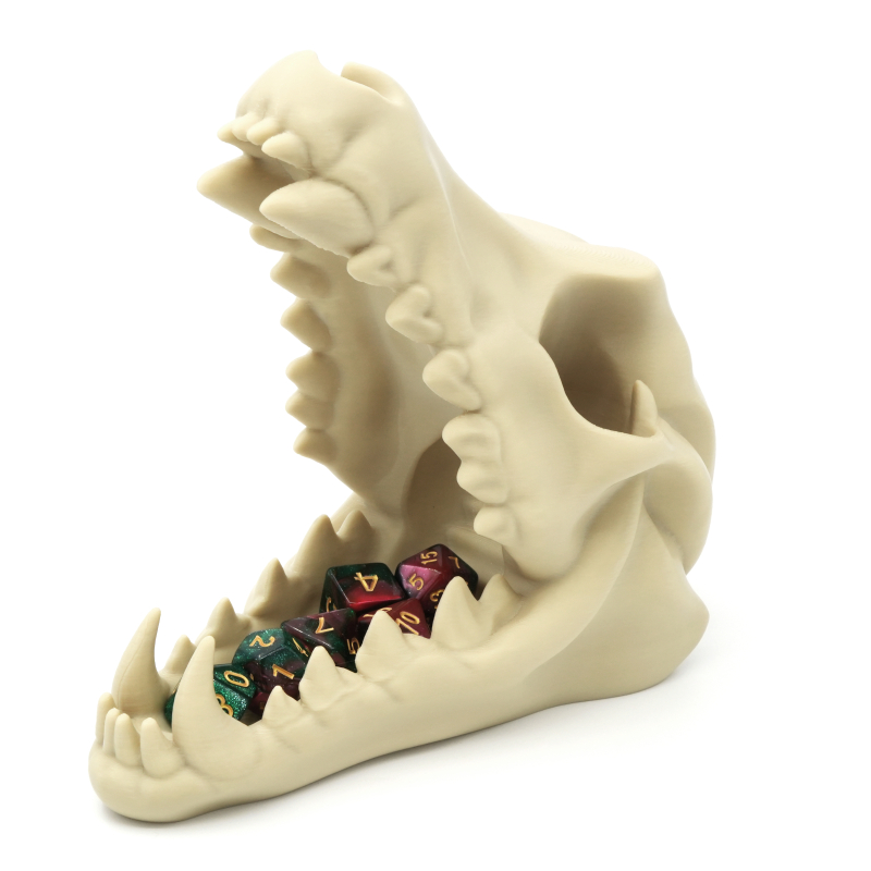 Wolf Skull Dice Tower