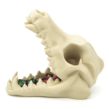 Wolf Skull Dice Tower
