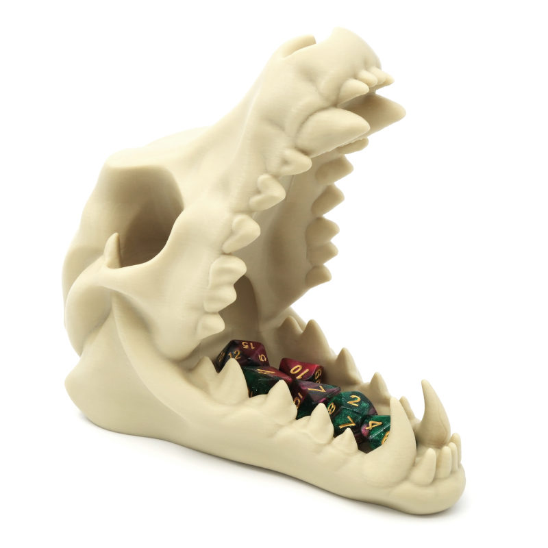 Wolf Skull Dice Tower