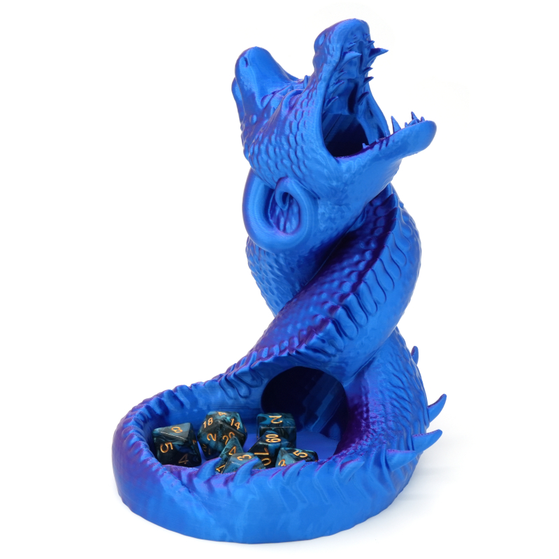 Bliźniacze smoki wieża do kości - Twin Dragons Dice Tower