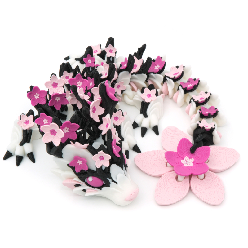 Baby Cherry Blossom - Movable Figurine - Flexi - Cinderwing3D