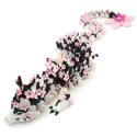 Smok kwiat wiśni - przegubowy smok - Cinderwing3D Cherry Blossom Dragon