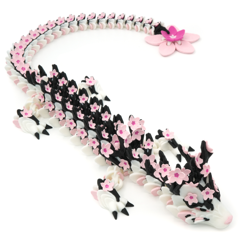 Cherry Blossom - Movable Figurine - Flexi - Cinderwing3D