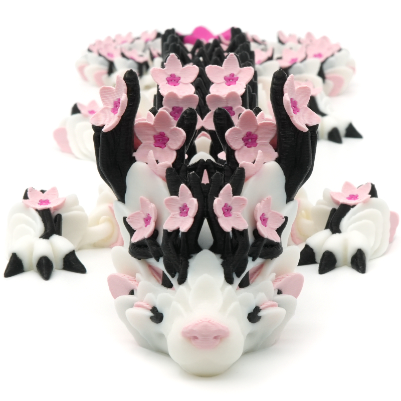 Cherry Blossom - Movable Figurine - Flexi - Cinderwing3D