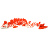 Koi Dragon - Movable Figurine - Flexi - Cinderwing3D