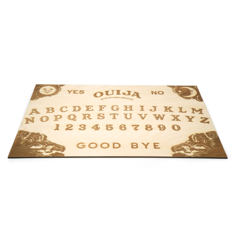 Tablica OUIJA - do wywoływania duchów - grawer drewno