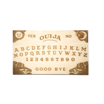 Tablica OUIJA - do wywoływania duchów - grawer drewno