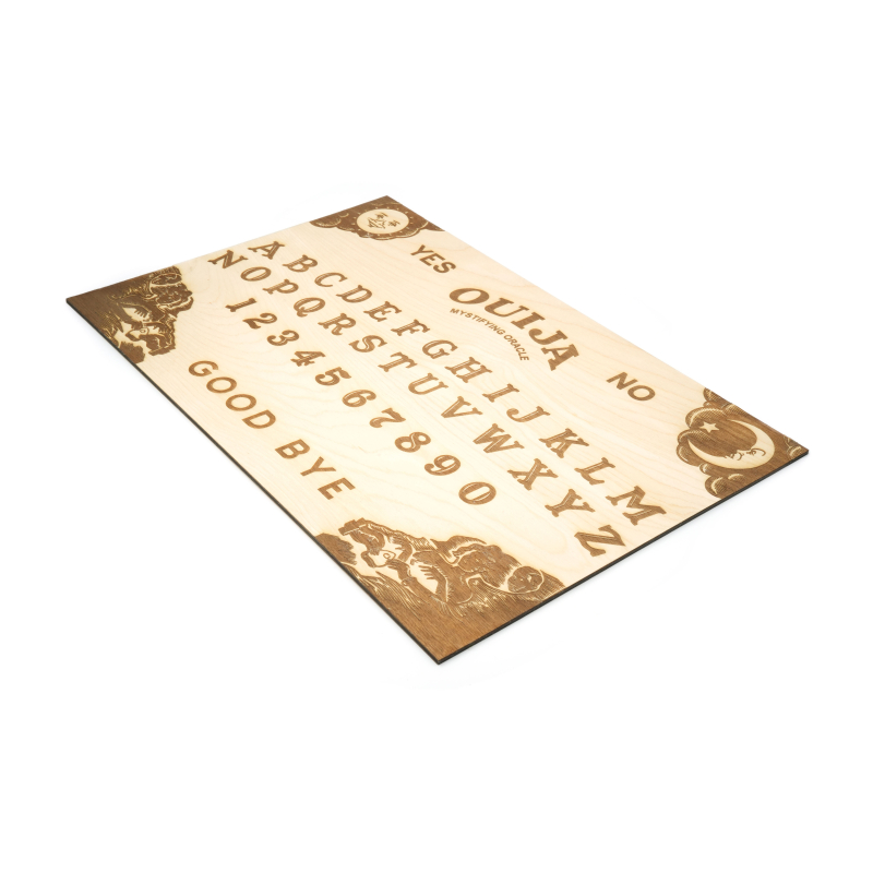 Tablica OUIJA - do wywoływania duchów - grawer drewno