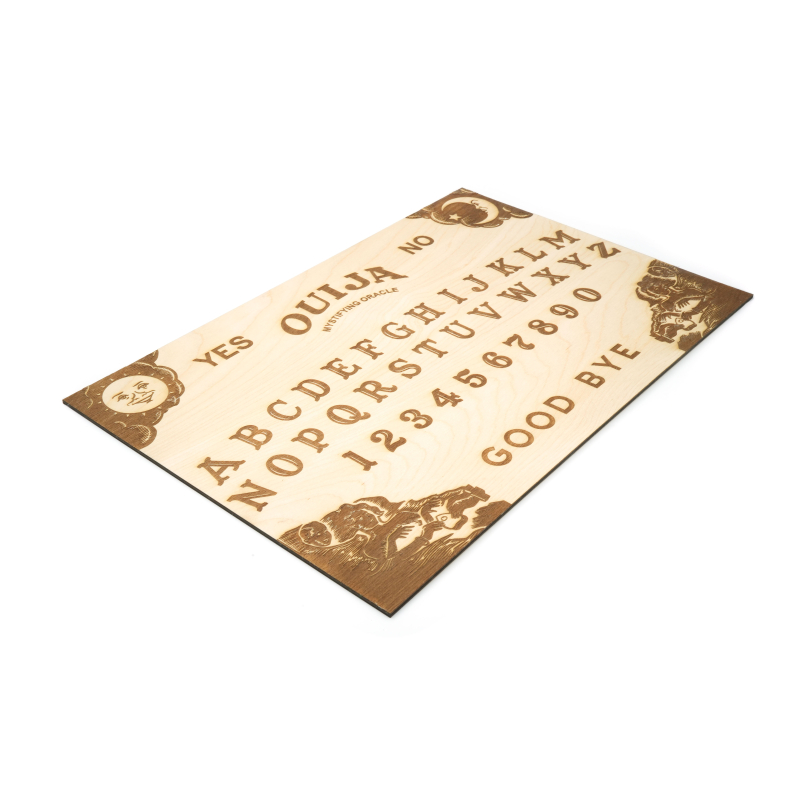 Tablica OUIJA - do wywoływania duchów - grawer drewno
