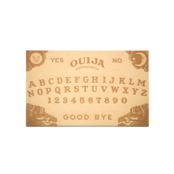 OUIJA Board - for summoning spirits - wood engraving - Medium, HDF natural