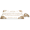 OUIJA Board - for summoning spirits - wood engraving