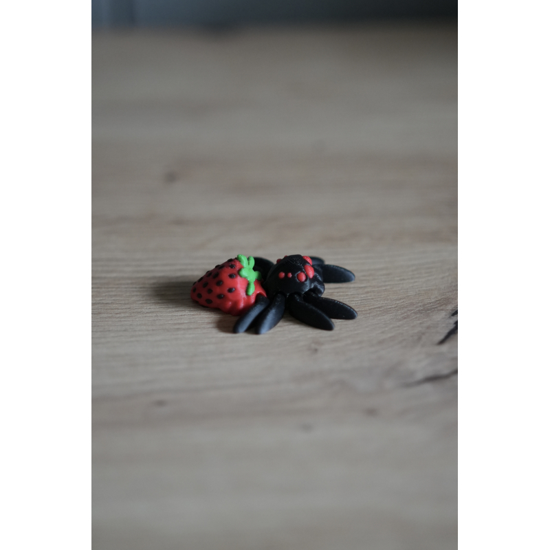 Strawberry Spider skakun - Cinderwing3D