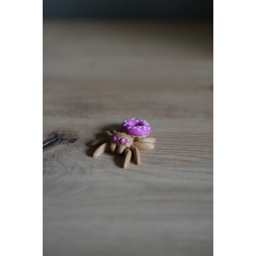 Ruchomy pająk donat skakun - Donut Spider - Cinderwing3D